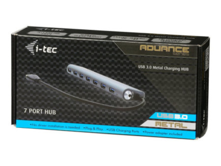 I-TEC USB 3.0 Metal Charging HUB 7 Port