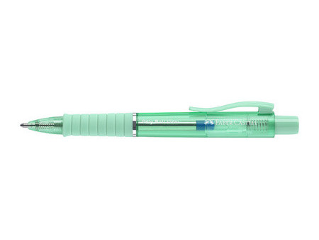 FABER-CASTELL Stylo à bille POLY BALL VIEW, bleu clair