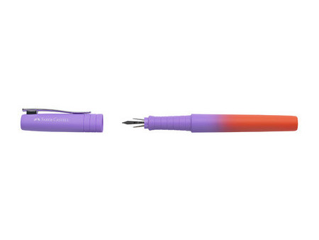 FABER-CASTELL Stylo plume POLY PEN, M, buzzing blue