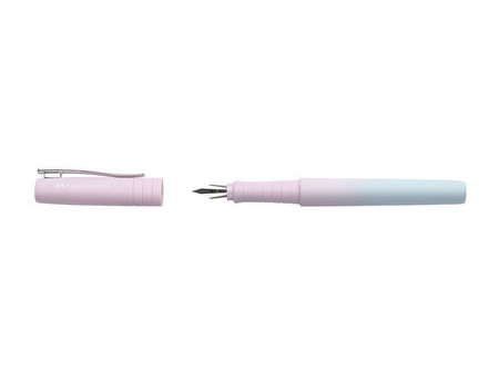 FABER-CASTELL Stylo plume POLY PEN, M, buzzing blue