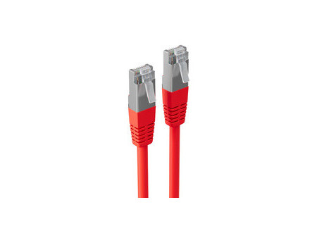 shiverpeaks Cable patch BASIC-S, cat. 6, S/FTP, 20 m, rouge