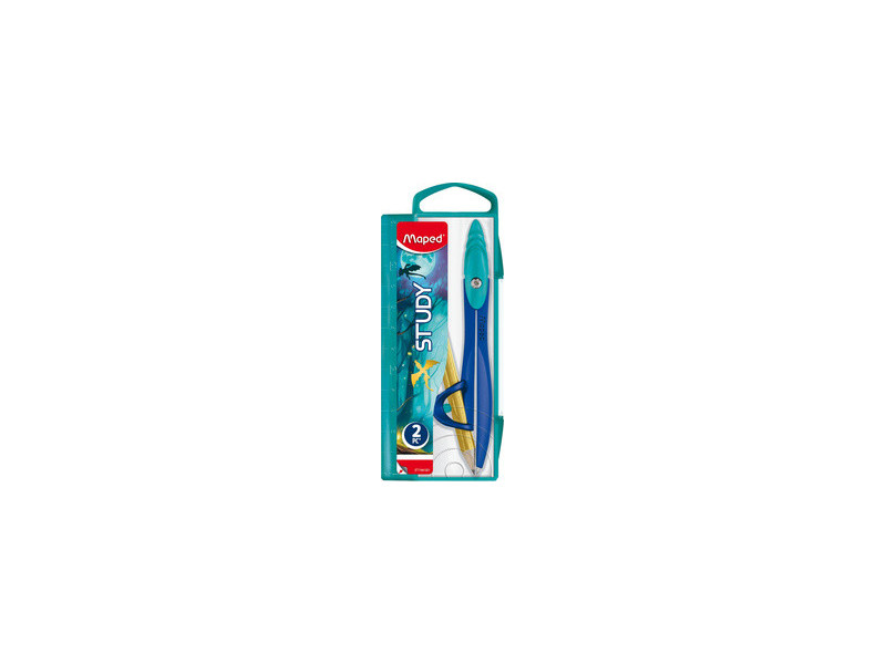 Maped Coffret compas STUDY DRAGON, 2 pièces