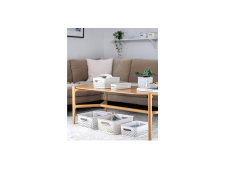 smartstore Bac de rangement Essence Slim, off-white