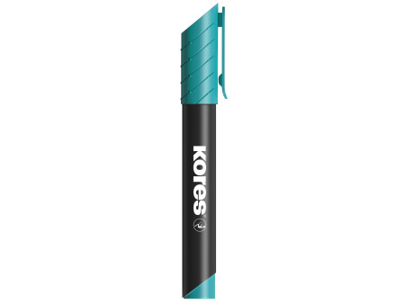 Kores Marqueur permanent 'K MARKER', biseauté, turquoise