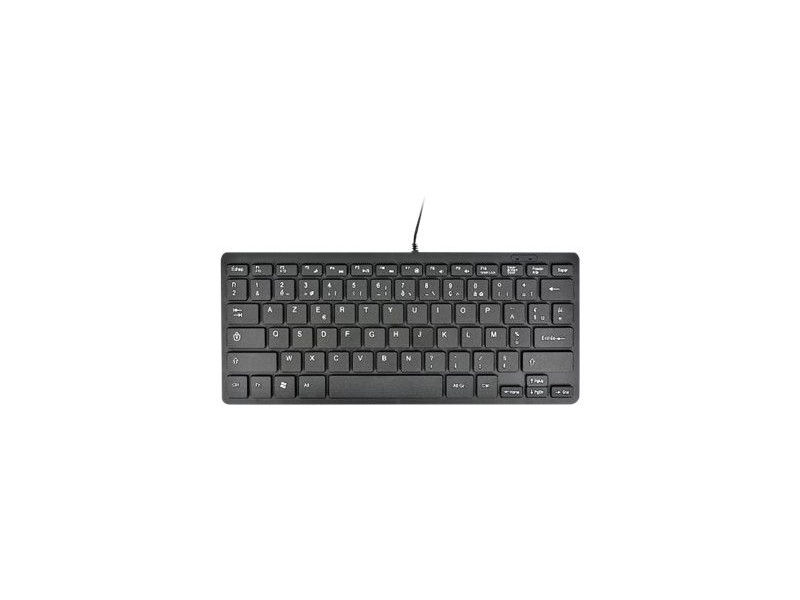 MCL Mini clavier USB Azerty - Noir