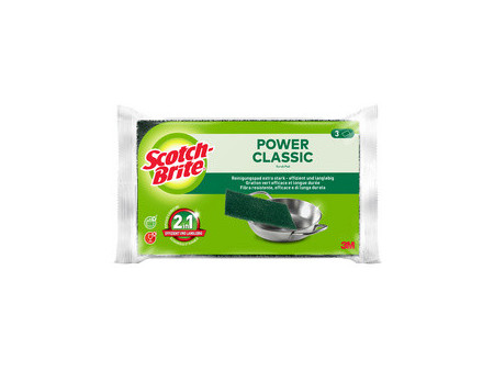 Scotch-Brite Tampon à récurer Classic, pack de 3, vert