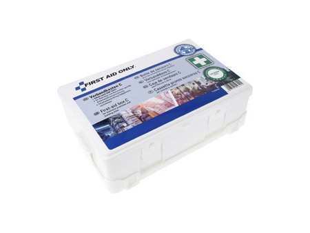 FIRST AID ONLY Boîte de premiers secours C, DIN 13157, blanc