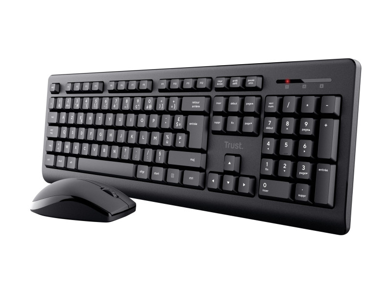 TRUST Pack clavier & souris sans fil(FR)