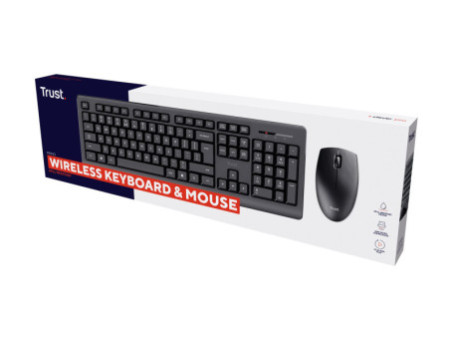 TRUST Pack clavier & souris sans fil(FR)