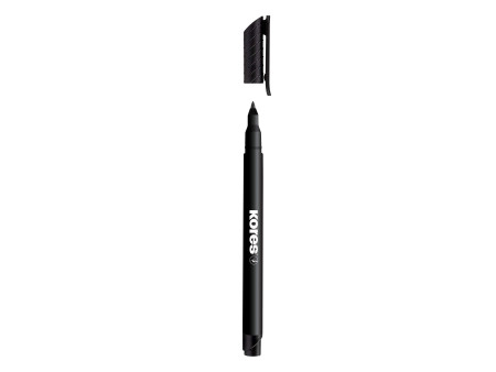 Kores Marqueur permanent 'K MARKER FINE', M, noir