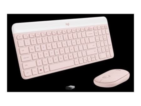 LOGI MK470 Slim Combo - ROSE - (FRA)