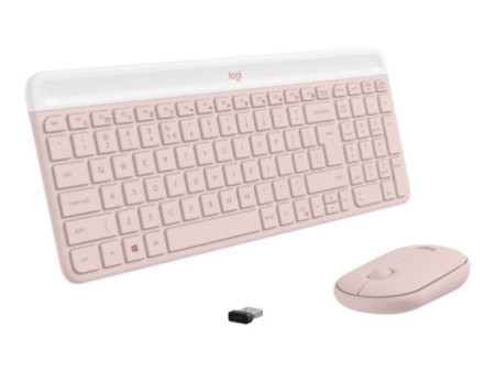LOGI MK470 Slim Combo - ROSE - (FRA)