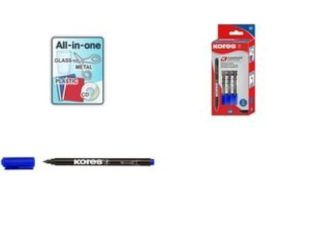Kores Marqueur permanent 'K MARKER FINE', M, vert