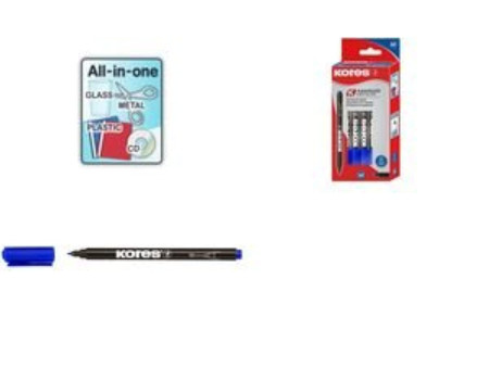 Kores Marqueur permanent 'K MARKER FINE', M, vert