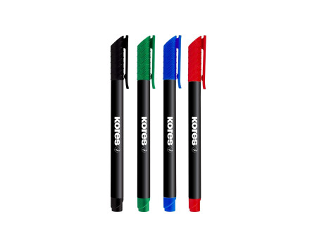 Kores Marqueur permanent 'K MARKER FINE', M, assorti