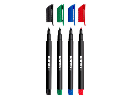 Kores Marqueur permanent 'K MARKER FINE', M, assorti