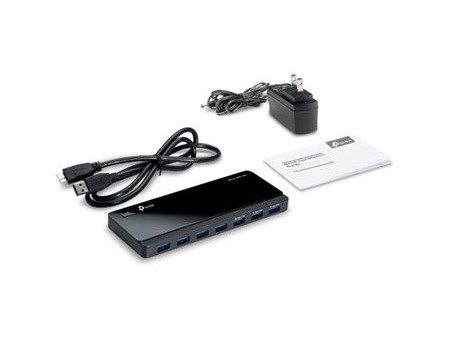 TP-LINK 7-port USB 3.0 Hub Desktop 12V/2