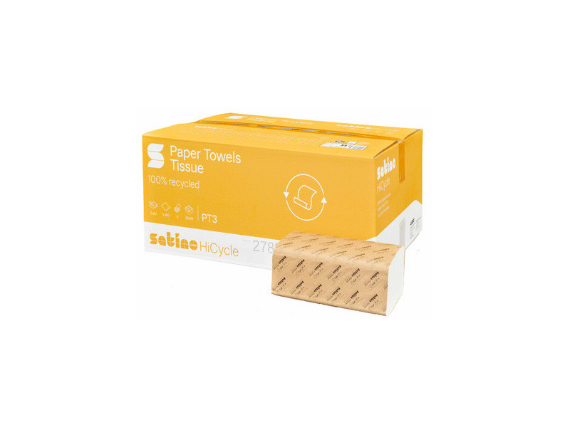 satino by wepa Papier essuie-mains HiCycle, 250 x 230 mm