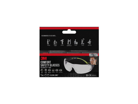 3M Lunettes de protection SecureFit 400, verres incolores