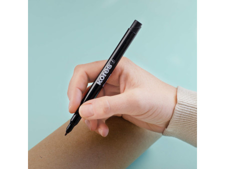 Kores Marqueur permanent 'K MARKER FINE', M, étui de 6