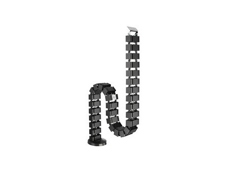 Fellowes Chemin de câble flexible CableSpine, noir