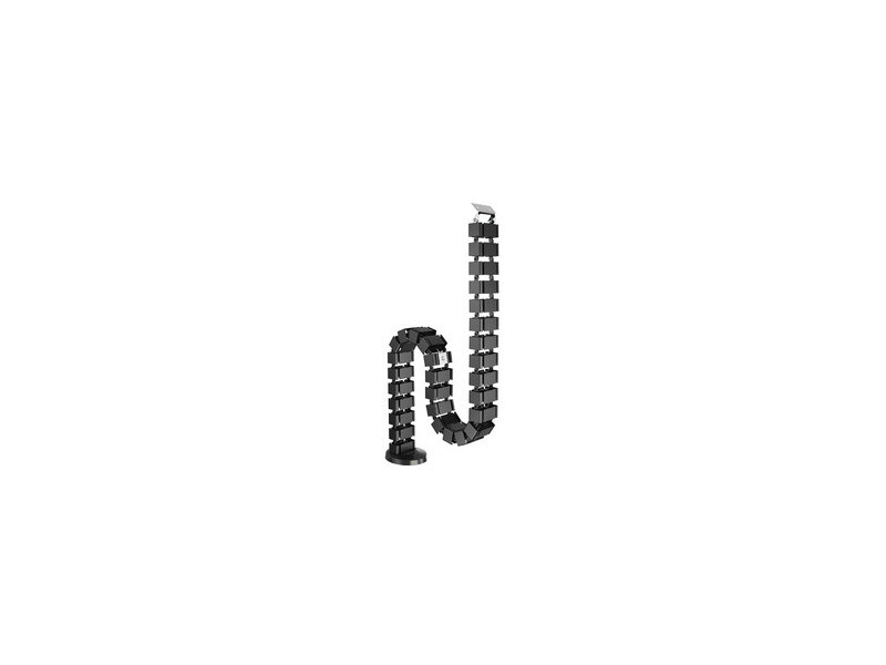 Fellowes Chemin de câble flexible CableSpine, noir
