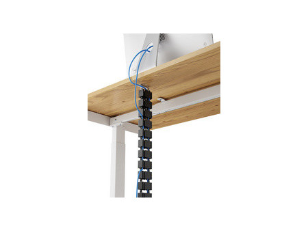 Fellowes Chemin de câble flexible CableSpine, noir