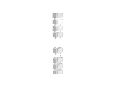 Fellowes Chemin de câble flexible CableSpine, noir