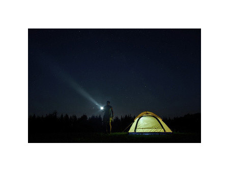 ANSMANN Lampe de poche LED rechargeable Survival TS450RF