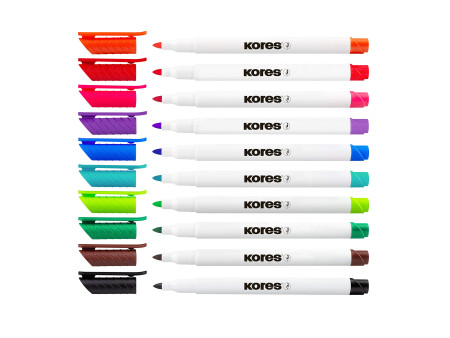 Kores Marqueur non permanent 'K MARKER W1', étui de 6