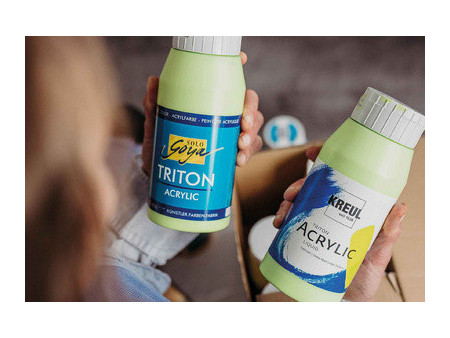 KREUL Peinture acrylique Triton Acrylic Liquid, jaune fluo