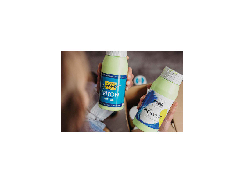 KREUL Peinture acrylique Triton Acrylic Liquid, jaune fluo
