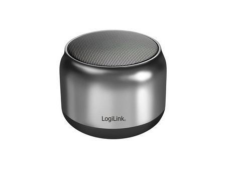 LogiLink Haut-parleur BT 5.1 TWS, gris foncé / noir