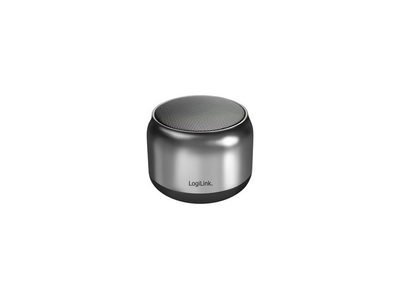 LogiLink Haut-parleur BT 5.1 TWS, gris foncé / noir