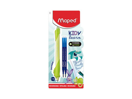 Maped Stylo roller KIDY learn, assorti, blister