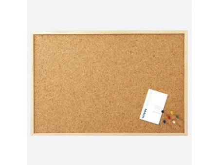 MAUL Tableau liège avec cadre en bois, (L)1200 x (H)800 mm