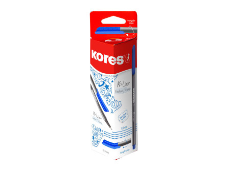 Kores Feutres 'K-Liner', largeur de tracé: 0,4 mm, bleu