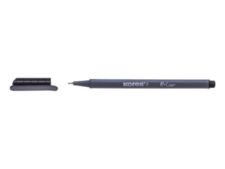 Kores Feutre fineliner 'K-Liner', tracé: 0,4 mm, noir