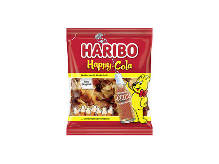 HARIBO Bonbon gélifié aux fruits HAPPY COLA, sachet 175 g