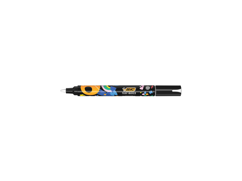 BIC Marqueur permanent Intensity, pointe ogive, noir