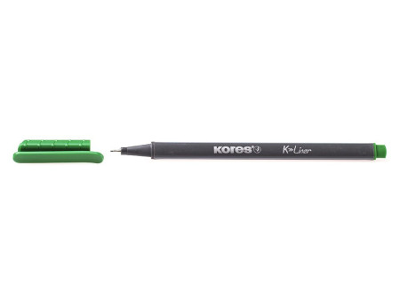 Kores Feutres 'K-Liner', largeur de tracé: 0,4 mm, vert