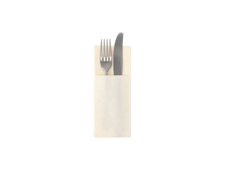 PAPSTAR Serviette pochette 'ROYAL Collection', gris