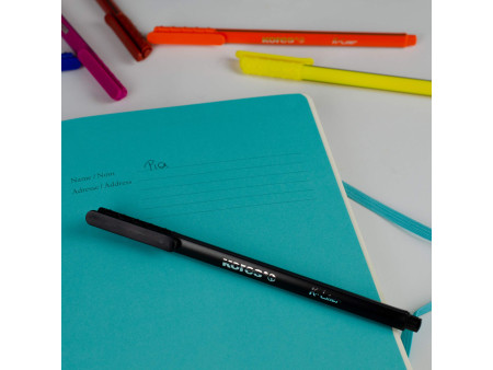Kores Feutre fineliner 'K-Liner', tracé: 0,4 mm, étui de 4