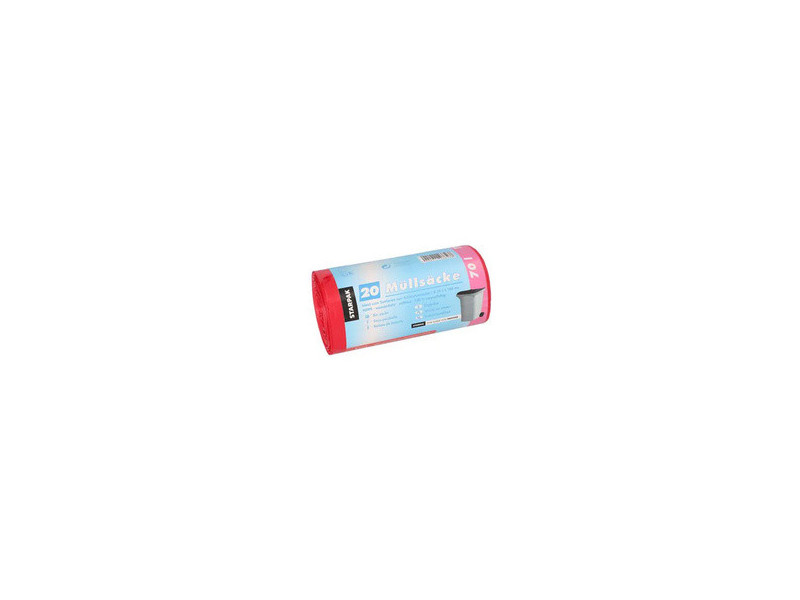 STARPAK Sac poubelle HDPE, 70 litres, bleu