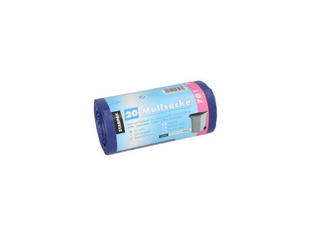 STARPAK Sac poubelle HDPE, 70 litres, pink