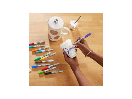 Sharpie Marqueur permanent FINE, Holiday Pack de 25