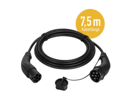 HARTING Câble de charge véhicule électrique type 2, 11 kW