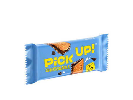 PiCK UP! Barre de biscuits 'Choco & Lait', présentoir