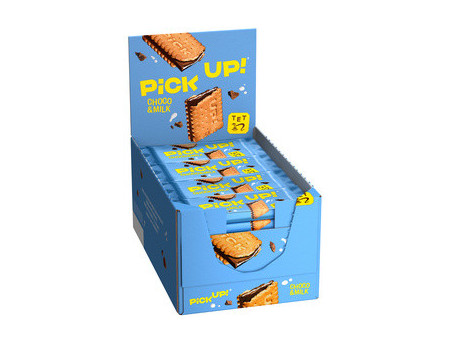 PiCK UP! Barre de biscuits 'Choco & Lait', présentoir