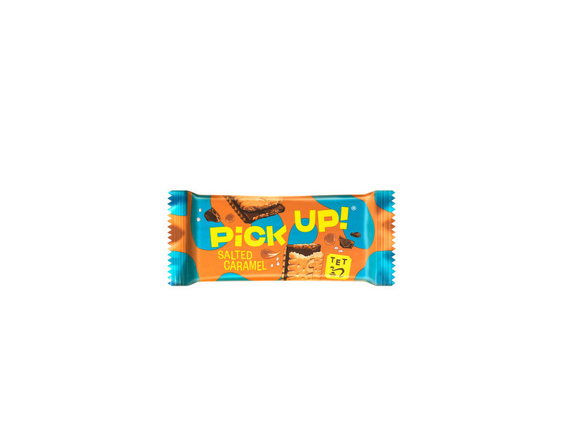 PiCK UP! Barre de biscuits 'Salted Caramel', présentoir
